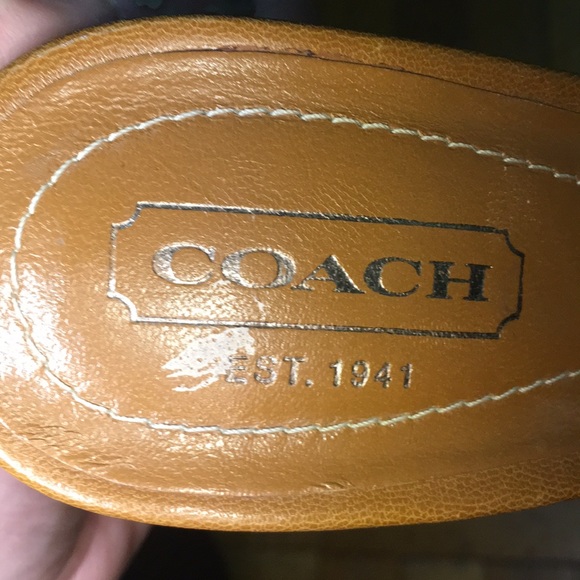 Coach Stacked Heel Mules - Picture 4 of 6